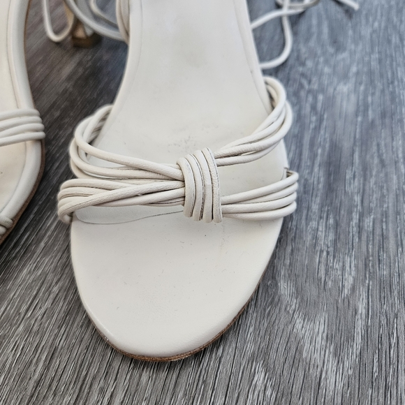 LPA Nude Lace-up Heels - Picture 3 of 11